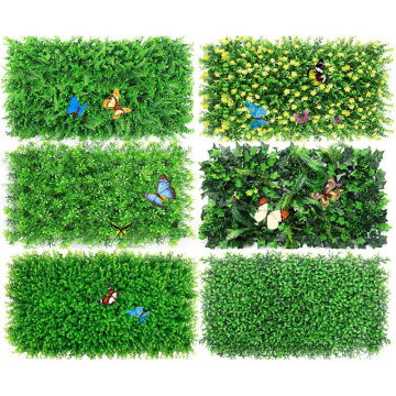 60*40cm Artificial Green Plant Lawn DIY for Home Garden Wall Landscaping Green Plastic Lawn Door Shop Backdrop Image Grass