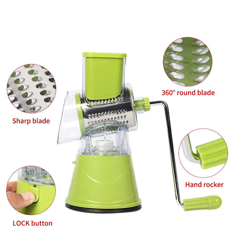 Vegetable Cutter Round Slicer Graters Potato Carrot Cheese Shredder Meat Grinder Vegetable Chopper kitchen Roller Gadgets Tool