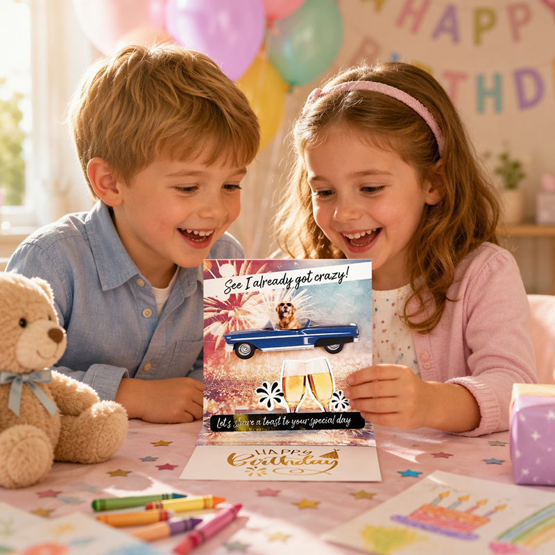 3D Pop-Up Birthday Card