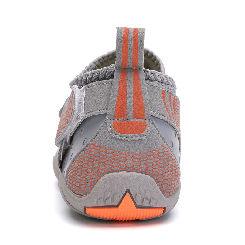 TaoBo Orange Five Finger Men Aqua Shoes Women Upstream Shoes Breathable Hiking Sport Shoe Quick Dry River Sea Water Sneakers