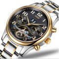 custom case stainless steel bands men branded watch