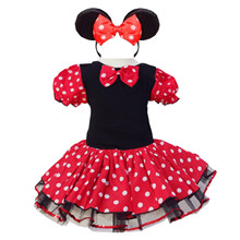 Girls-Dress-Minnie-Mouse-Dot-Tulle-Pageant-Unique-Design-Kids-Clothes-Party-Fancy-Costume-Cosplay-Baby