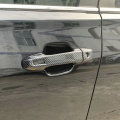 Car Styling Sticker For Subaru Forester 2019 2020 Carbon Fiber Car Door Handles Cover Trim Exterior Chrome Accessories 8pcs/set
