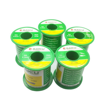 Professional Lead-free 0.2-0.6mm Unleaded Lead Rosin Core Solder Wire for Electrical RoHs
