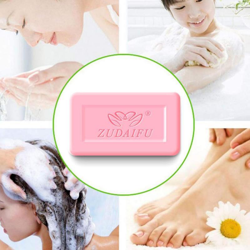 Zudaifu Sulfur Soap Skin Conditions Acne Psoriasis Seborrhea Eczema Anti Fungus Bath Whitening Soap Shampoo Skin Care TSLM1