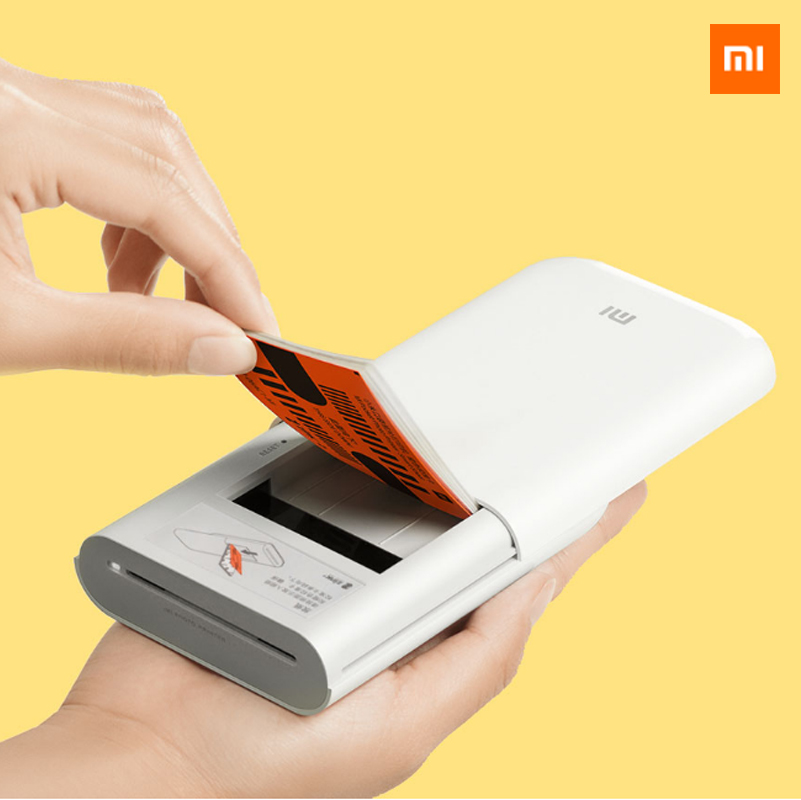 Xiaomi Miajia Mi Photo Printer Machine for Smartphone Iphone WIFI Bluetooth Photo Pictures Ribbon Printer Portable Mini Pocket