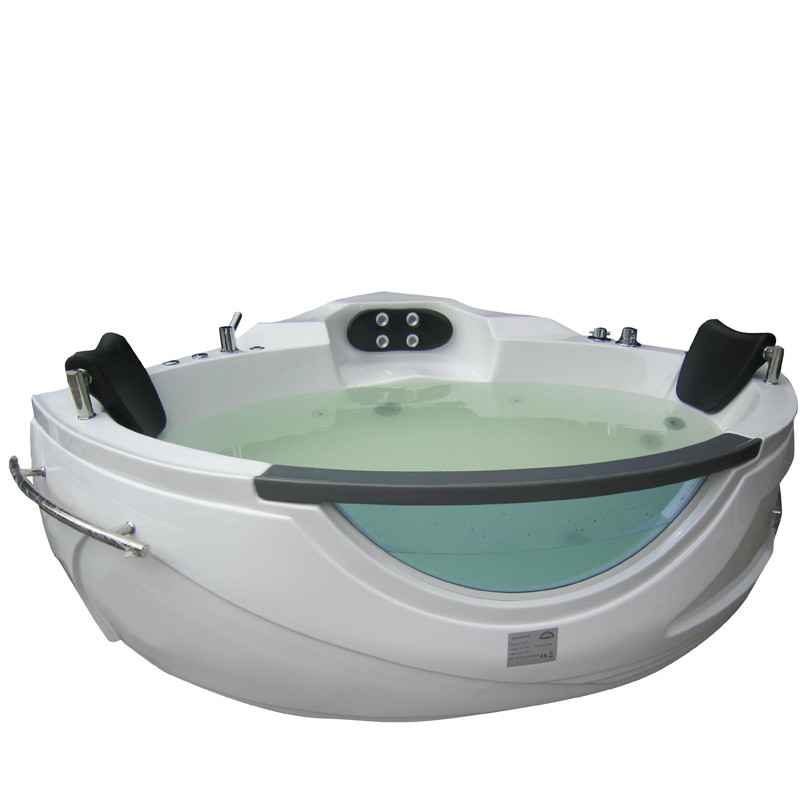 Massage bathtub Sexy Small Bathtubs corner Indoor Whirlpool bath tub M-2019