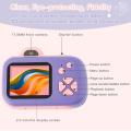 Beiens Kids Camera Digital Toy Children 2400W Pixel Toddler Toys Camera 2inch IPS Screen educational toys 16G SD Card