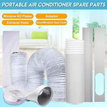 Portable Air Conditioner Accessories Window Plate Door/Window Seal Cloth Adaptor Exhaust Hose Tube Air Conditioner Spare Parts