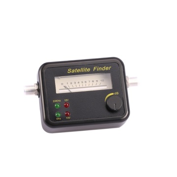 NEW Plastic Black Mini Digital LCD Display Satellite Signal Finder Meter Tester With Excellent Sensitivity Satellite TV Receiver