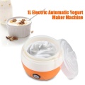 Electric Automatic Yogurt Maker Machine Yoghurt Diy Tool Plastic Container Kitchen Appliance EU Plug