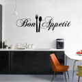 Diy Fork Removable Wall Decal Family Home Sticker Mural Art Home Decor Stickers Pvc Dining Room Kitchen Home Wall Sticker#40