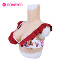 Roanyer crossdressing artificial silicone fake breast forms shemale False Boobs C Cup crossdresser pechos cosplay transgender