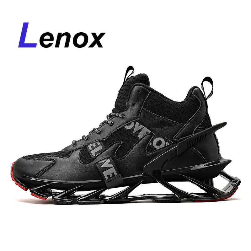 Mens Jogging Shoes Trainers Athletics Blade Running Shoes Man Cross Training Shoes Walking Sport Sneakers Hollow Sole Tennis Gym