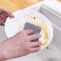 Kitchen Magic Scouring Pad Strong Decontamination Bath Brush Sponge Tiles Brush Double-sided Cleaning Cloth Kitchen Clean Tools