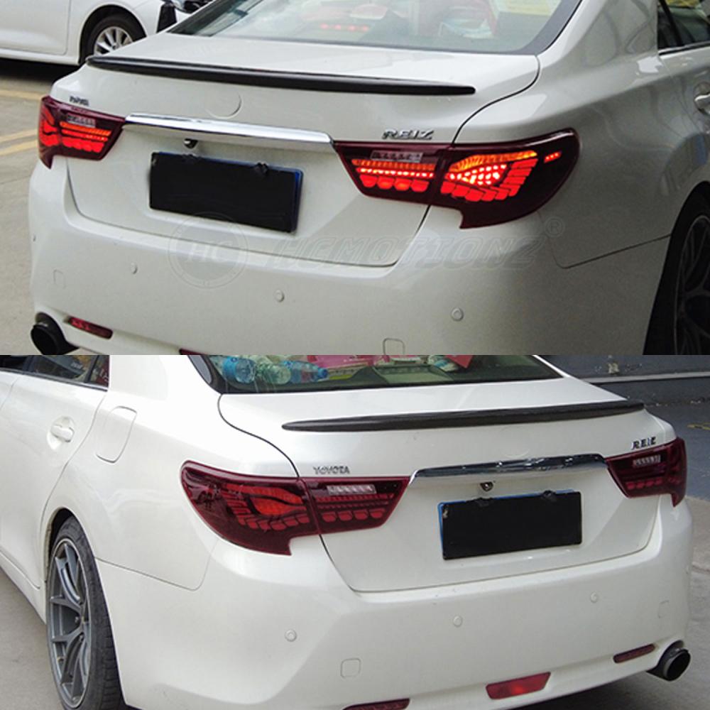 Start UP Animation LED Taillights For Toyota Mark X Reiz 2013-2019