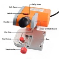 XCAN Mini Cutting Saw 110V/220V Table Bench Saw with 3/8" Saw Blade Cut Off Saw Machine Power Tool For Metal Wood Plastic
