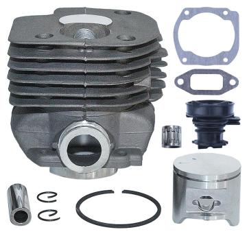 50mm Cylinder Piston Intake Manifold Decompression Valve Kit For Husqvarna 365 371 372 Xp 362 Chainsaw Engine Motor Parts