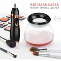 @New Chargeable USB electric Makeup Brush Cleaner Machine Fast Washing Dryer Make up Brushes Cleaning Makeup Brush Tools 3styles