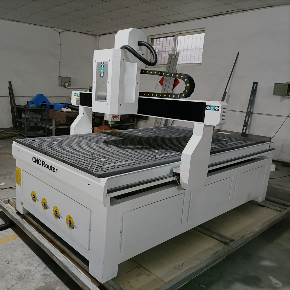 1.5Kw 2.2Kw Full Cast Iron 4x8 Ft CNC Router Metal Engraving Cutting Milling Machine Z Axis 300mm Support Upgrade 4 Axis 5 Axis