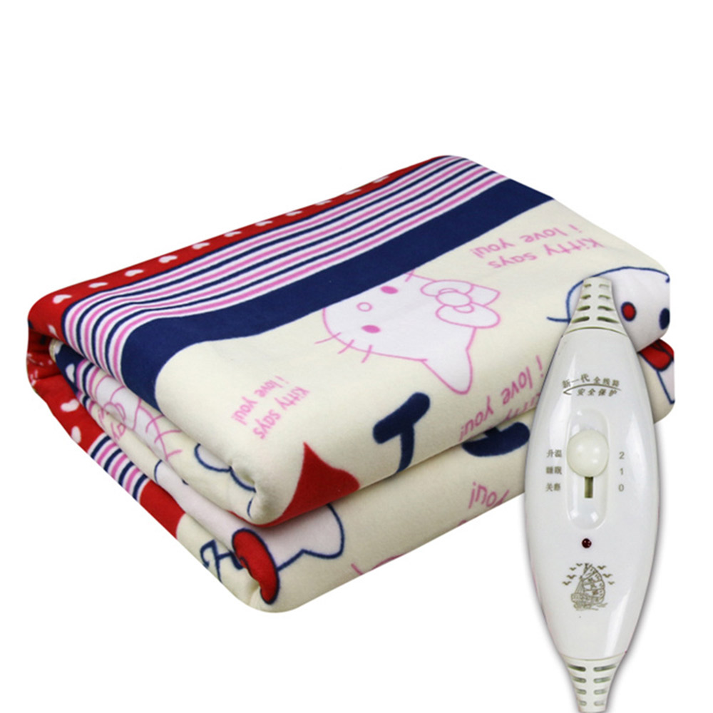 Electric Blanket 150*80cm Thicker Heater Single use Warmer Single control switch controls cotton Safety electric blanket 220V