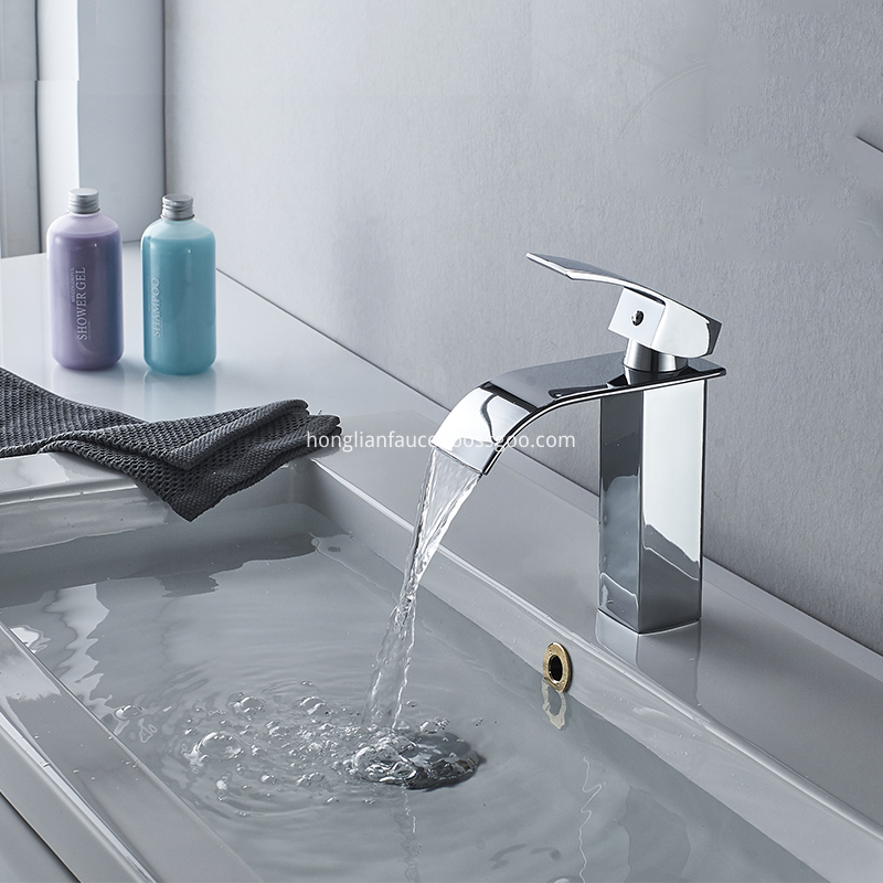 Waterfall Sink Mixer Tap