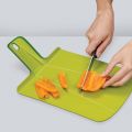 WHISM Plastic Chopping Blocks Non-slip Chopping Board Folding Cutting Board Portable Kitchen Board Flexible Camping Cooking Mat