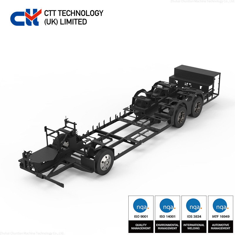 High decker bus and coach chassis 1.4003-8.9m