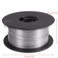 1 Roll Stainless Steel Solid-core Welding Wire 0.8mm 500g/1kg MIG Soldering Accessories for Food/General Chemical Equipment