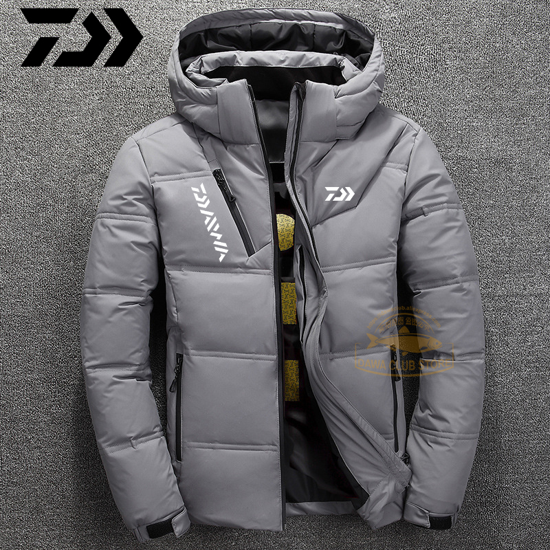 Fishing Jacket Daiwa Velvet Fishing Clothes Thicken Thermal Coat Fishing Shirt Winter for Fishing Clothing Cotton Fishing Wear