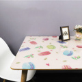 Nordic style PVC tablecloth waterproof, oil-proof and wash-free rectangular table cover Accept customization free shipping