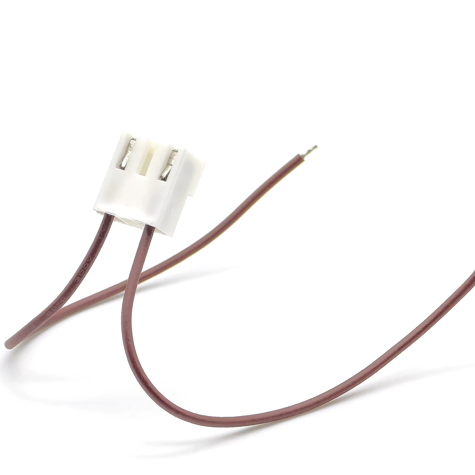 Single-Ended Crimped VH3.96 Terminal Wire Center Empty Pin  Brown L200mm 3P