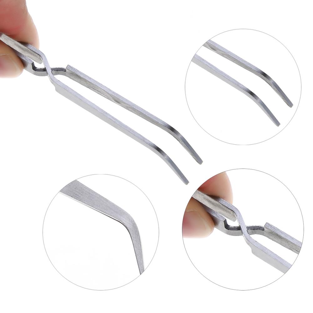 1pc Nail Art Shaping Tweezers Multifunction Cross Nail Clip Manicure Tools for Acrylic UV Gel Shaping Pinchers Stainless Steel