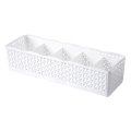 5 Grids Storage Basket Wardrobe Organizer Women Men Storage Box for Socks Underwear Plastic Container Makeup Organizer