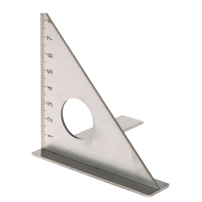 Woodworking Ruler Stainless Steel 3D Triangle Square Rafter Speed Square T and Tri Angle Square MulitScribe tools Hot Sale