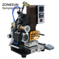 ZONESUN ZSP-890K Pneumatic hot stamping machine press printing embosser machine high speed semi-automatic custom area 110V/220V