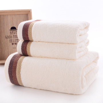 3 Pieces Bath Towels Bamboo fiber Towel Set Towels Bath Towel For Adults Washcloths High Absorbent bathroom toalla playa