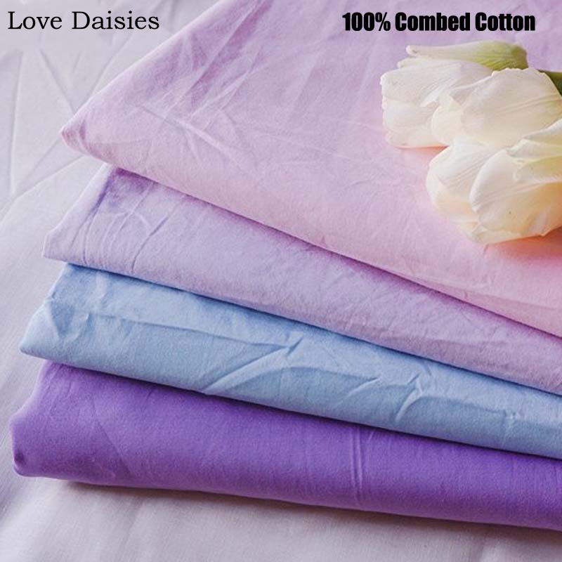 100%Cotton Plain Thin High Density Solid Color WHITE BLACK RED PINK MAUVE BLUE BEIGE GRAY fabric For Summer Apperal Dress Lining