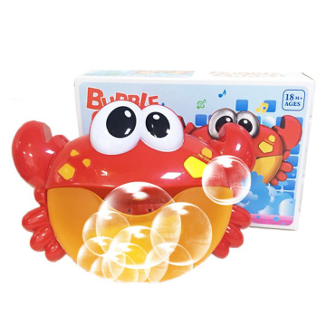 Explosive Toy Crab Bubble Machine Children Bath Blowing Crab Bubble Bath Puzzle Bath Bubble Making Machine