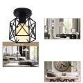 American Retro Iron Base Chandelier Bar Cafe Restaurant Black Creative Industrial Wind Chandelier Home Decoration