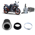 2PCS Universal Motorcycle Air Filter Motorbike Air Intake Filter Cleaner 35/39/42/44/48/50/52/54/60 mm Repalcement
