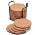 Cork coasters can be customized