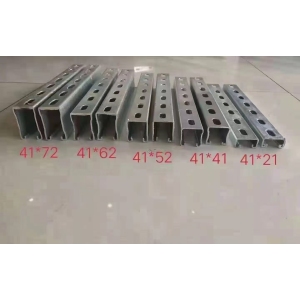 Steel hot dip galvanized purlins