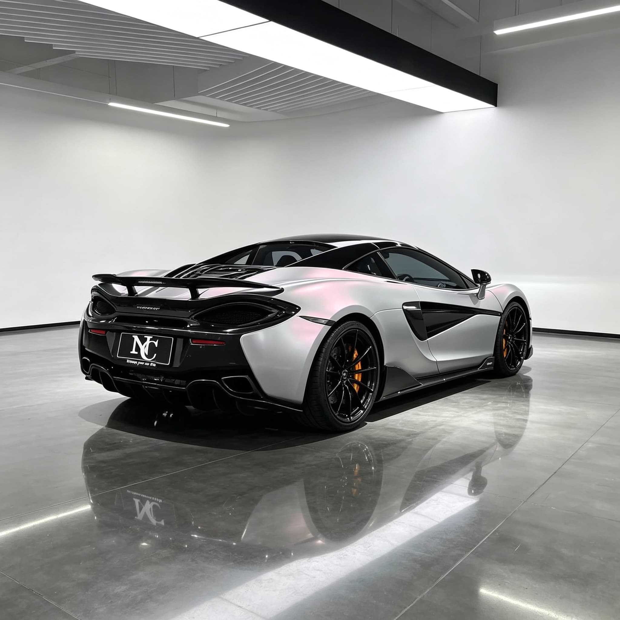 Self-Healing Tech-Silver Pink Car Wrapping