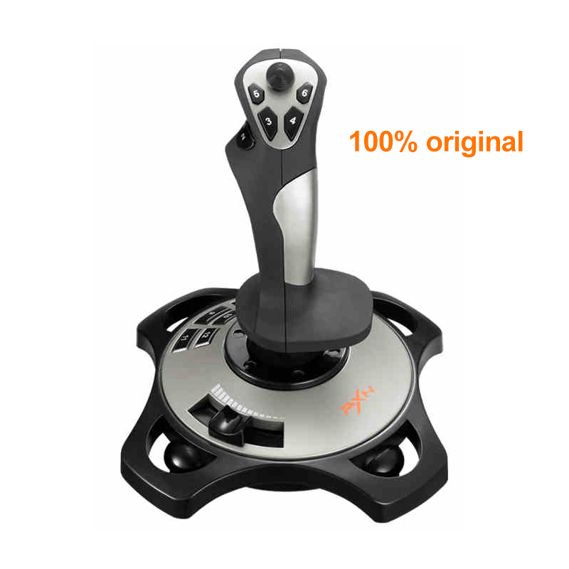 PXN PXN-2113 Flight Stick Joystick Game Controller for PC Computer 4 Axis Arcade Control Gamepad for Fly Games Joystick Android