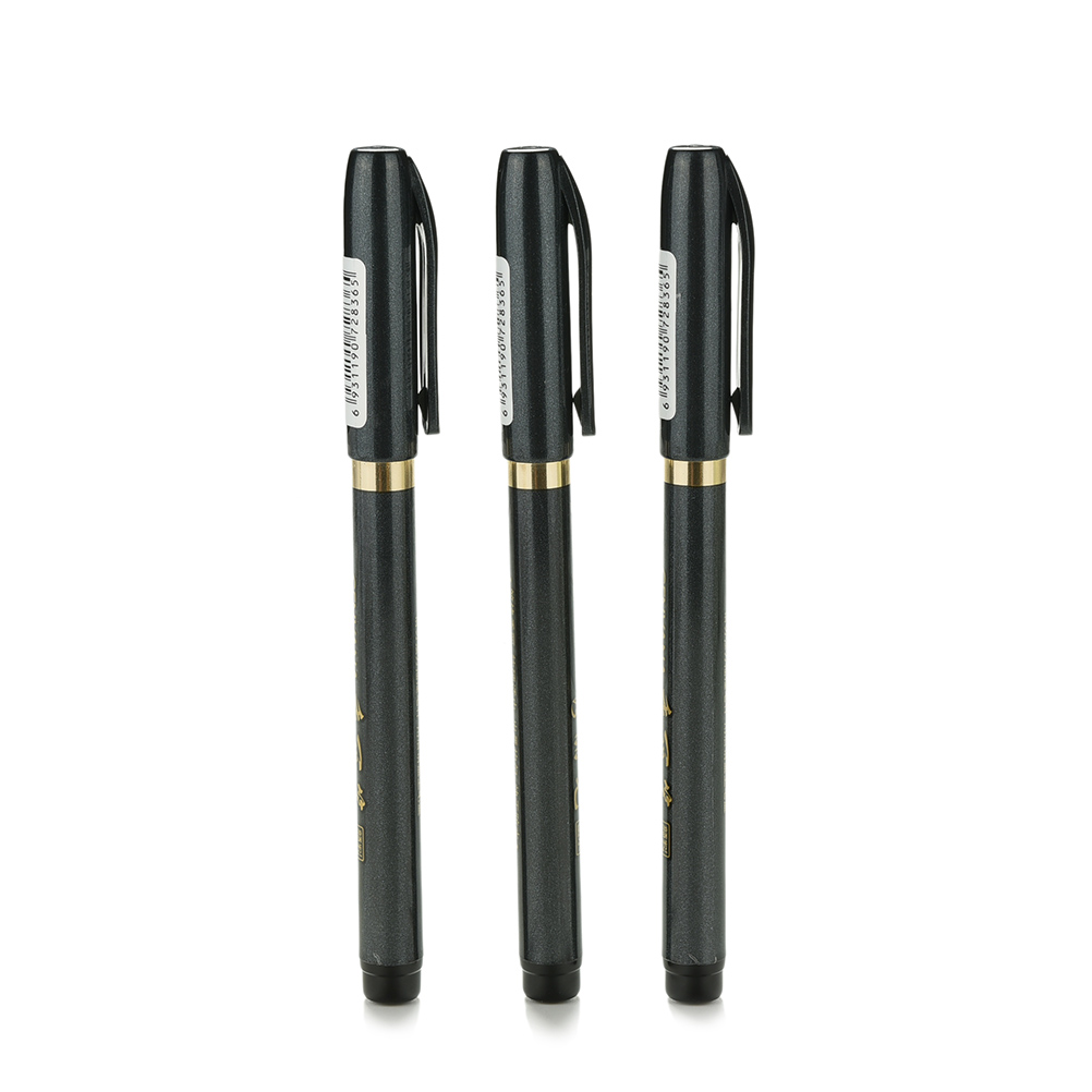 1pcs Chinese Japanese Multi-Function Neutral Pen Calligraphy Brush Pen Office School Writing Tools