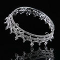 Vintage Baroque Queen King Bride Tiara Crown For Women Headdress Prom Bridal Wedding Tiaras and Crowns Party Hats