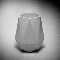Concrete Silicone Mold for Polygonal Pen Holder DIY Desktop Decoration Craft Plaster Flower Pot Making Cement Vase Casting Mould