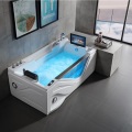 1person Luxury Hot Acrylic Massage Bathtub With TV