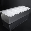 2/3/4/5/6 Pcs Seasoning Box Container Spice Jar Fruit Storage Rack Stainless Steel Kitchen Storage Holder Accessories